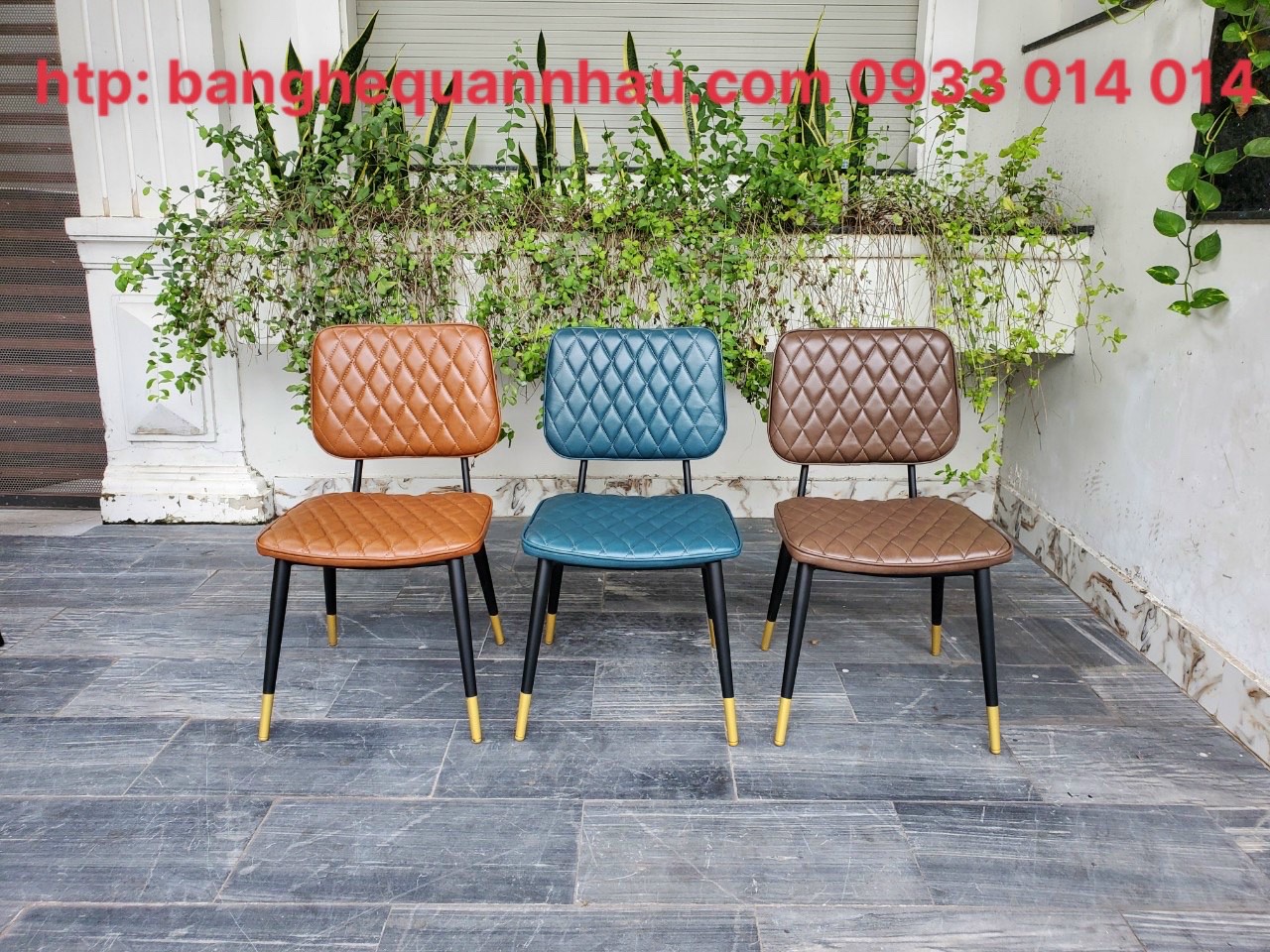 GHẾ CAFE  ASTER  KHUNG SẮT BỌC NIỆM PT 2023