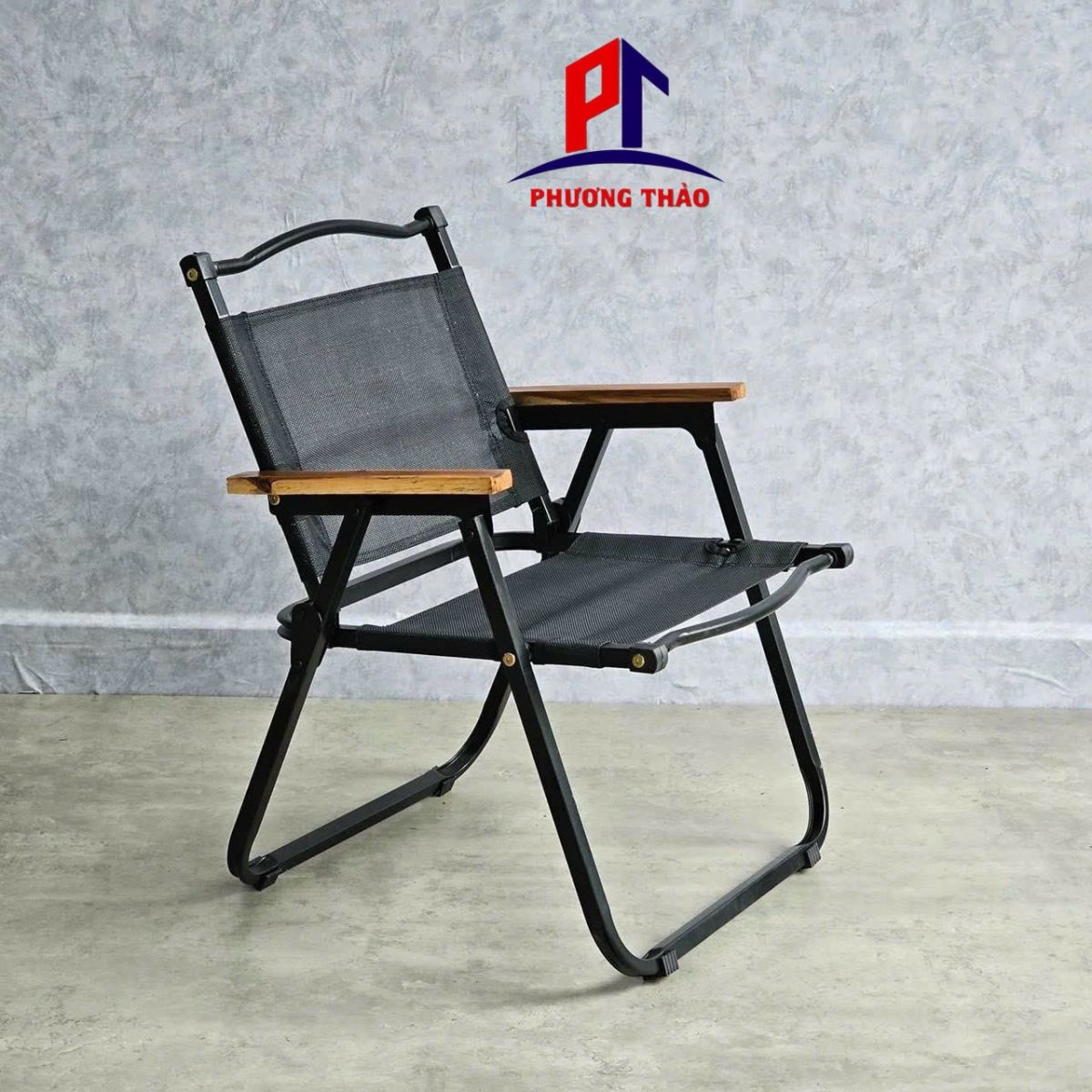 Ghế xếp cafe lưới có tay DP01