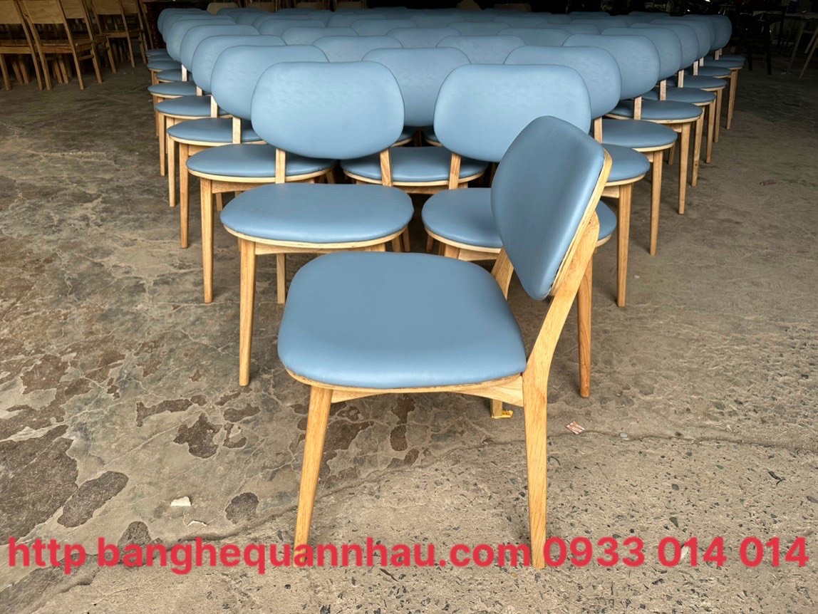 GHẾ GỖ CAFE  PLC  016