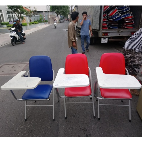 Ghế xếp liền bàn SV