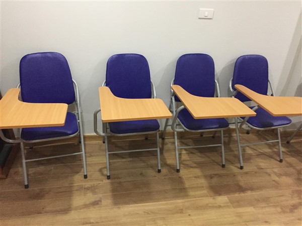 Ghế xếp liền bàn SV