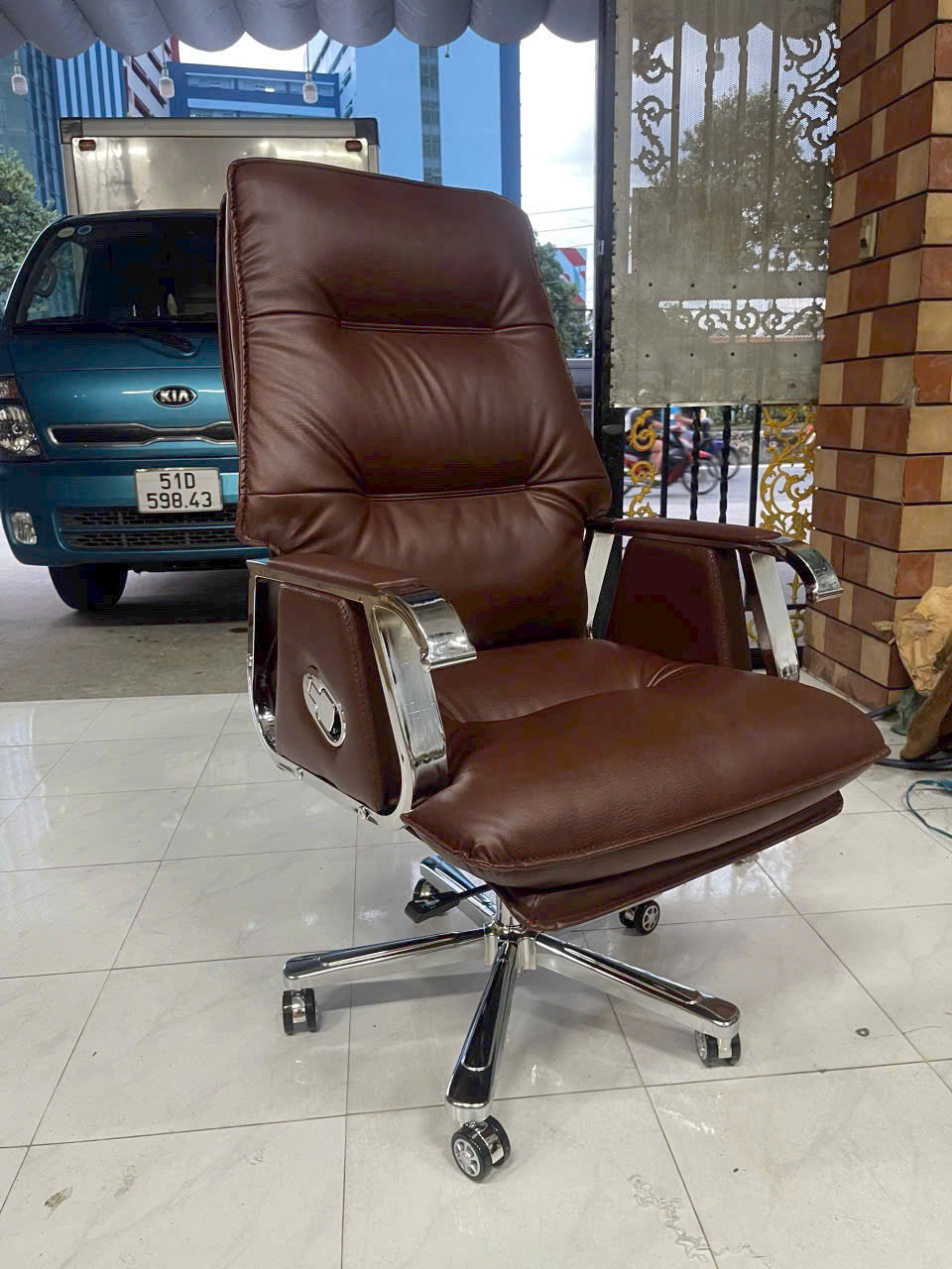 GHẾ GIÁM ĐỐC DA  TK11