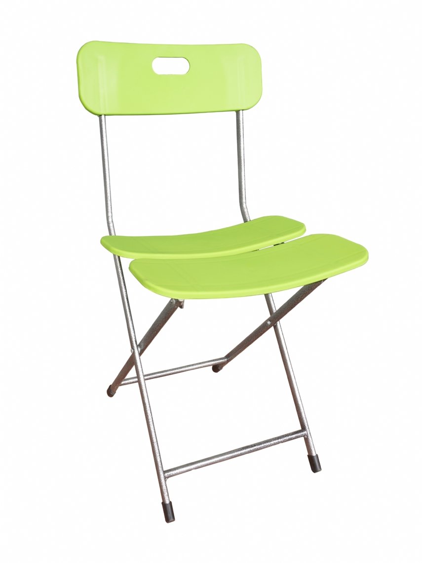 Ghế xếp nhựa ba lá khung sắt PT037