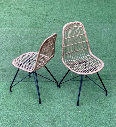 Ghế sắt obama đan dây PT 06