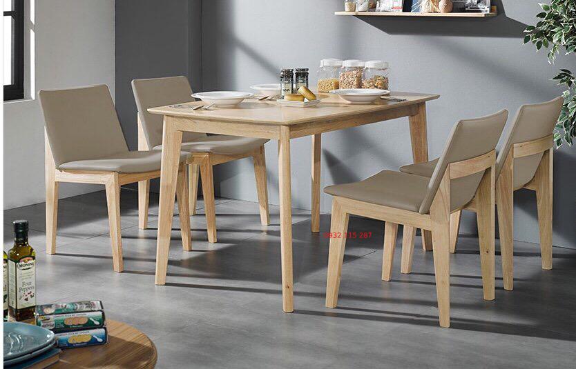 ghế ôbama ko tay bàn chân vat 70x1m2 màu tự nhiên