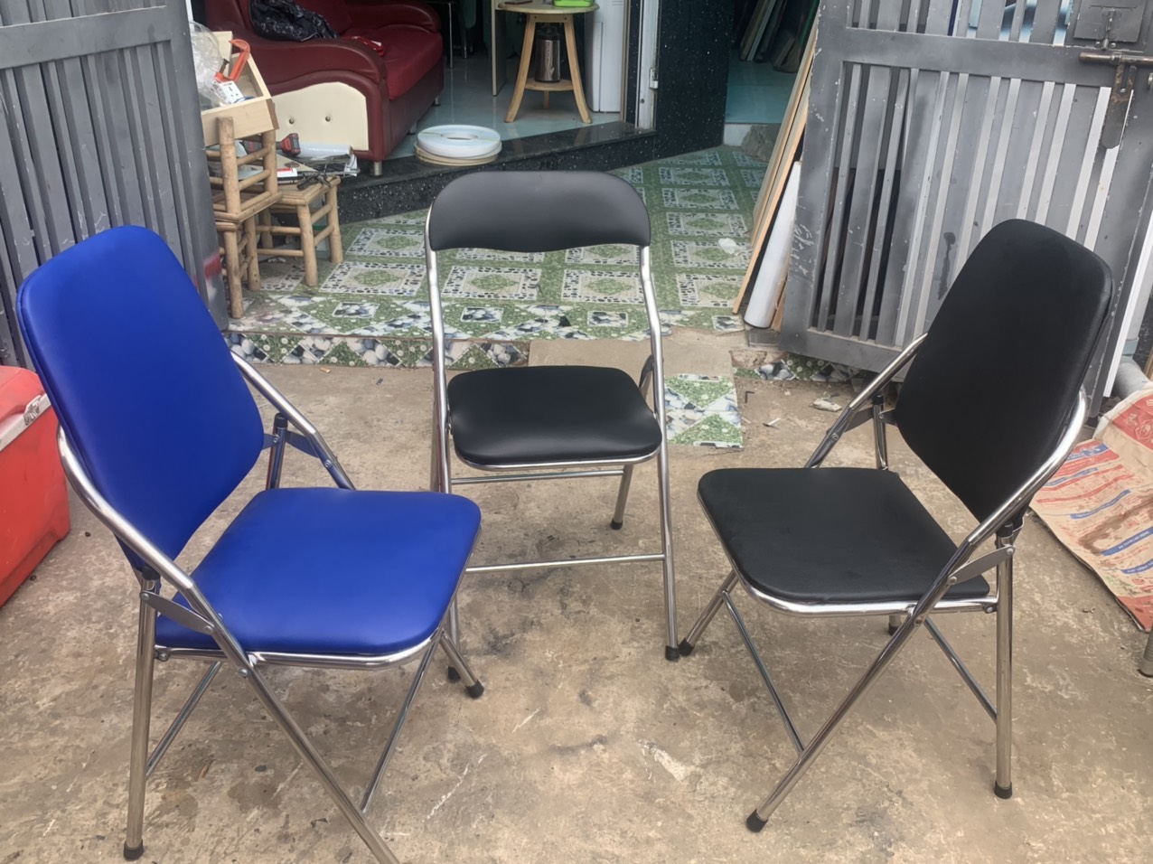 ghế xếp thái lưng cao Hòa phát cũ giá rẻ