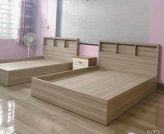 Giường Gỗ PT04