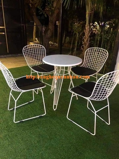 Bàn ghế quán ăn PT906