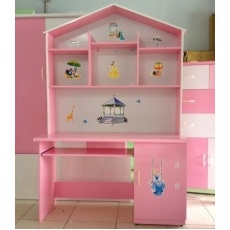 Bộ bàn học sinh tiểu học nhựa đài loan ngan 1m