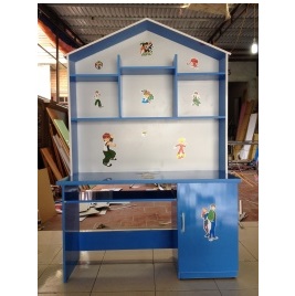 Bộ bàn học sinh tiểu học nhựa đài loan ngan 1m