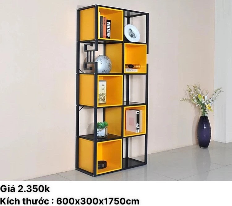 Kệ Trang Trí Phòng Khách PT06