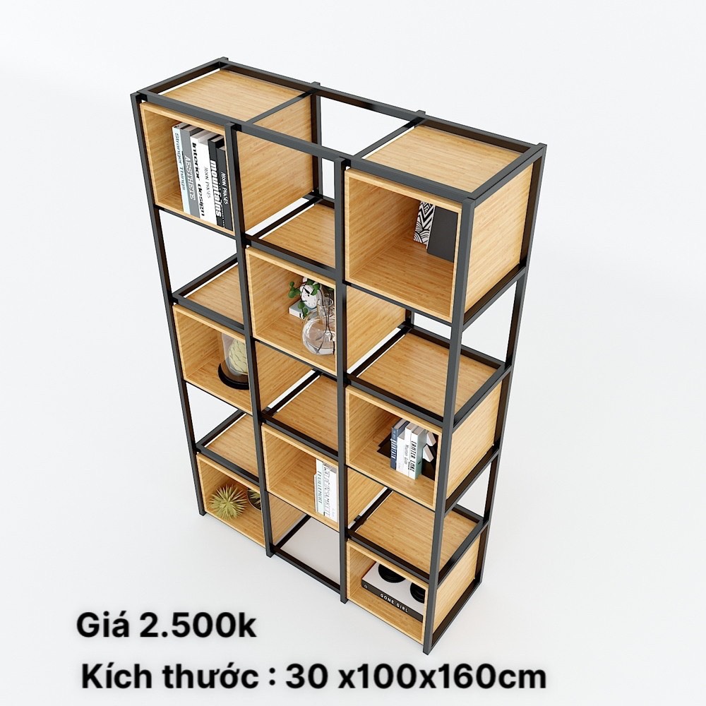 Kệ Trang Trí Phòng Khách PT06