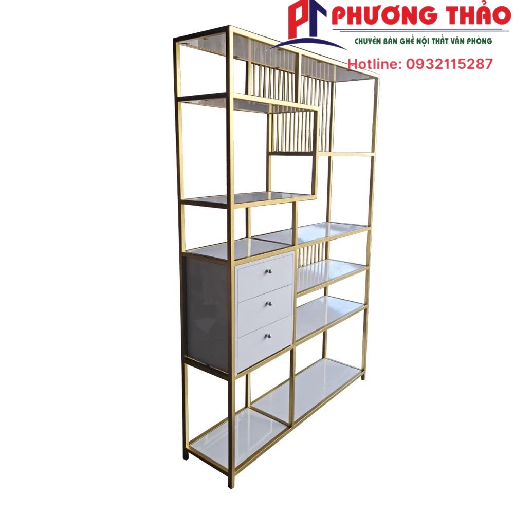Kệ Trưng Bày .Kệ Trang Trí Khung Sắt PT01