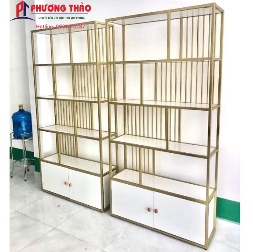 Kệ Trưng Bày .Kệ Trang Trí Khung Sắt PT01