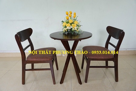 Bộ bàn ghế cafe PT611