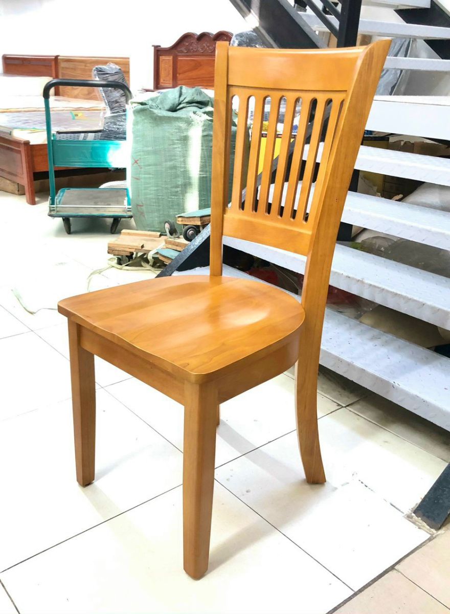 Ghế Gỗ Cao Su Belling nhà hàng cao cấp MV 12