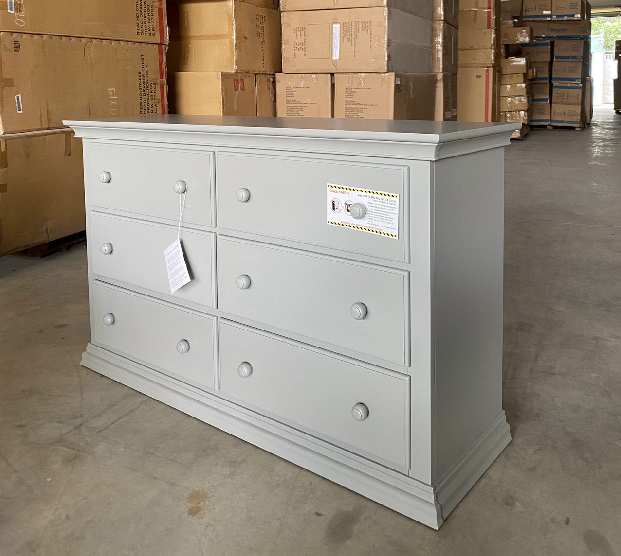 Tủ trang trí ngăn kéo gỗ  cao su xuất khẩu