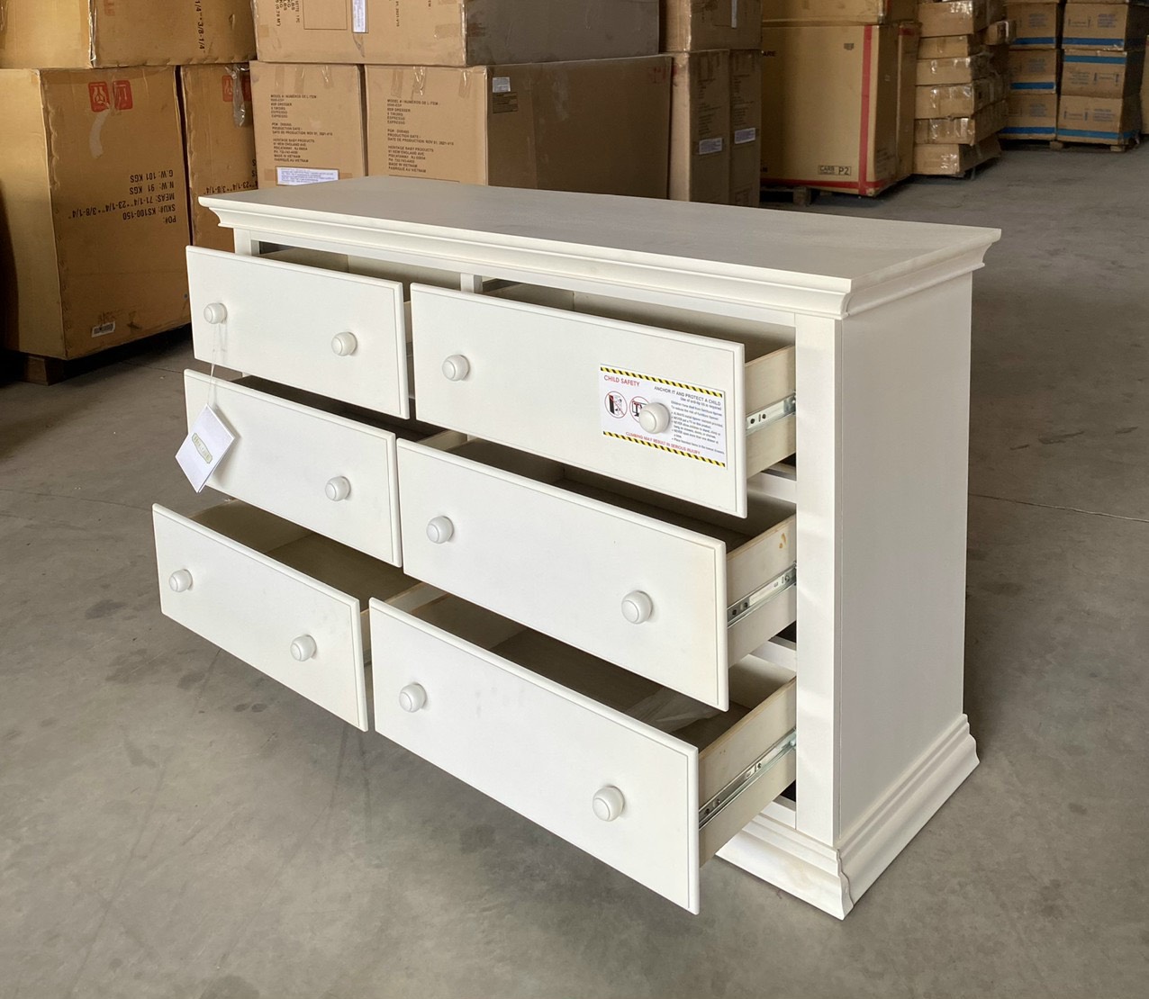 Tủ trang trí ngăn kéo gỗ  cao su xuất khẩu