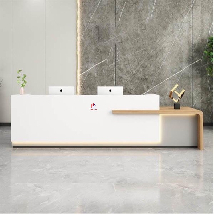 Quầy lễ tân khách sạn đẹp mê đắm PT1102
