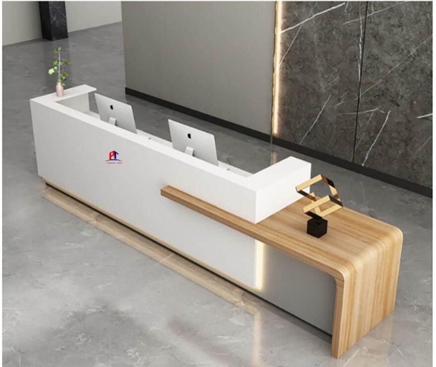 Quầy lễ tân khách sạn đẹp mê đắm PT1102