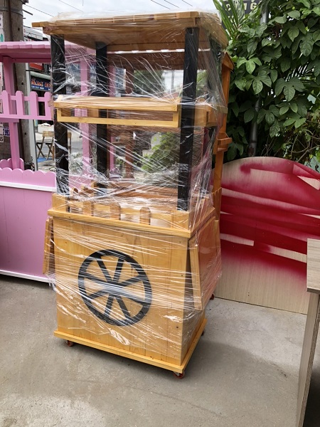 Quầy Cafe Có Kệ PT090