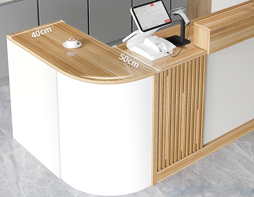 Quầy thanh toán cho cửa hàng quán cafe pt1012