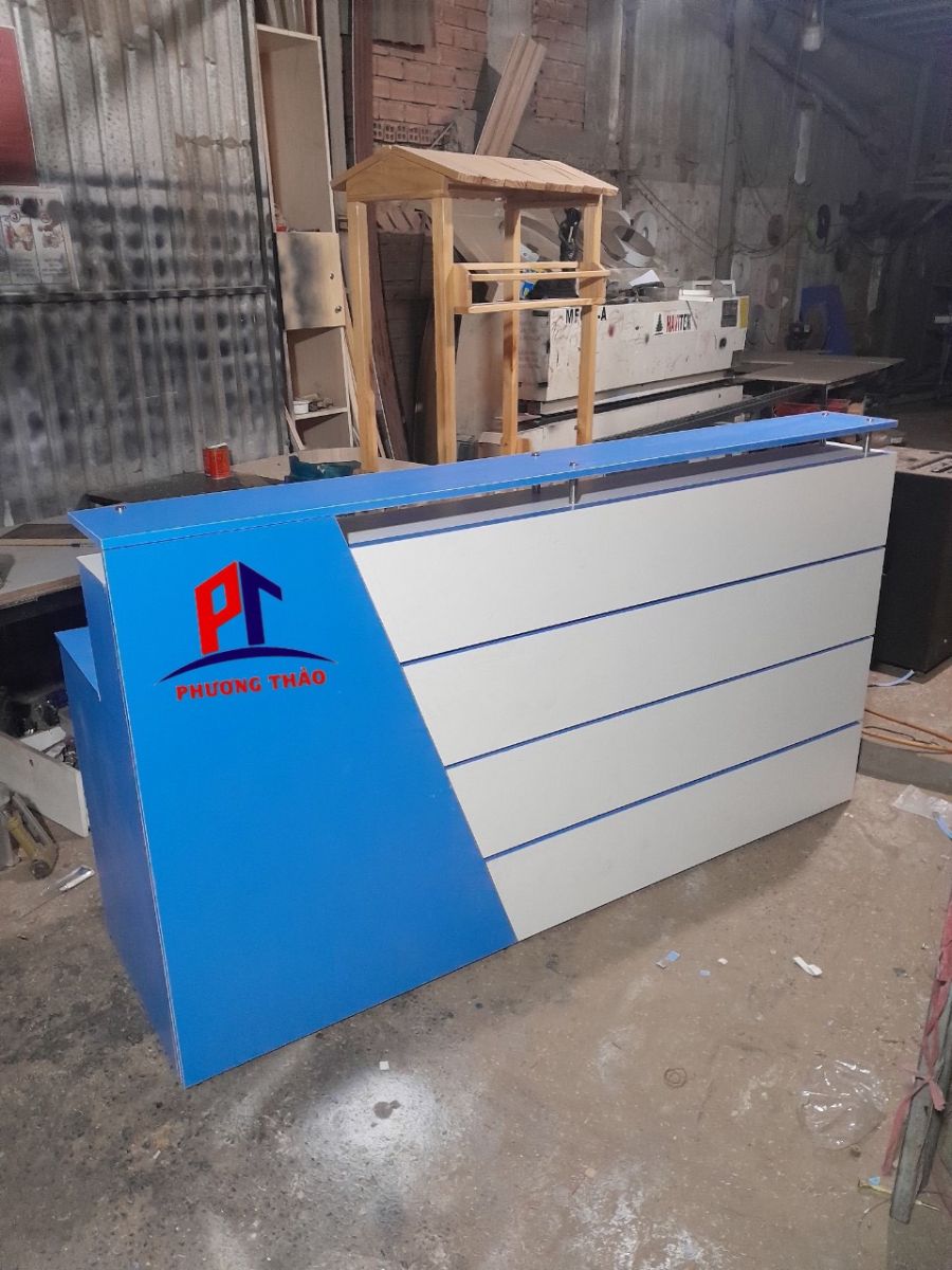 Quầy Lễ Tân Văn Phòng Kt 1m6