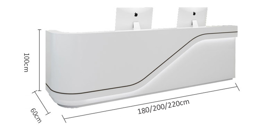 Quầy lễ tân công ty PT1014