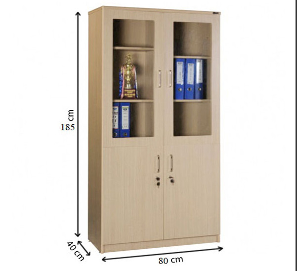 TỦ HỒ SƠ 2 CÁNH PT80
