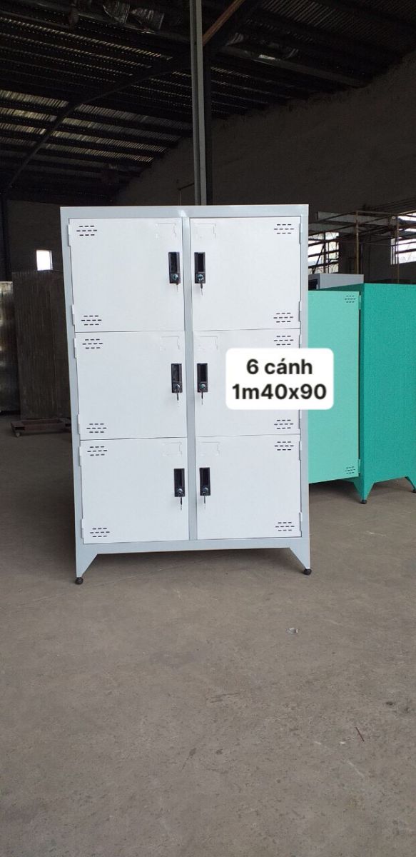 TỦ HS 6 CÁNH SẮT PT 65