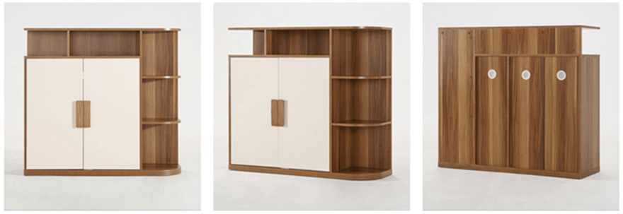 Tủ đựng giày dép đẹp phong cách thanh lịch PT001