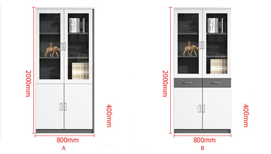 Tủ đựng hồ sơ đẹp thiết kế thanh lịch  PT1052