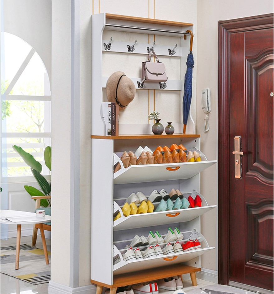 Tủ giày gỗ công nghiệp thiết kế thanh lịch PT1042