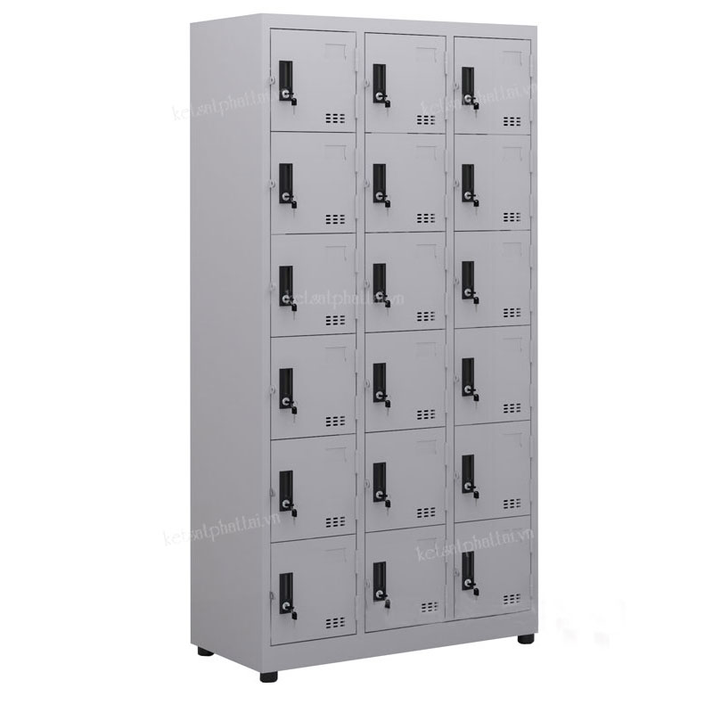 TỦ LOCKER 18 CÁNH PT452