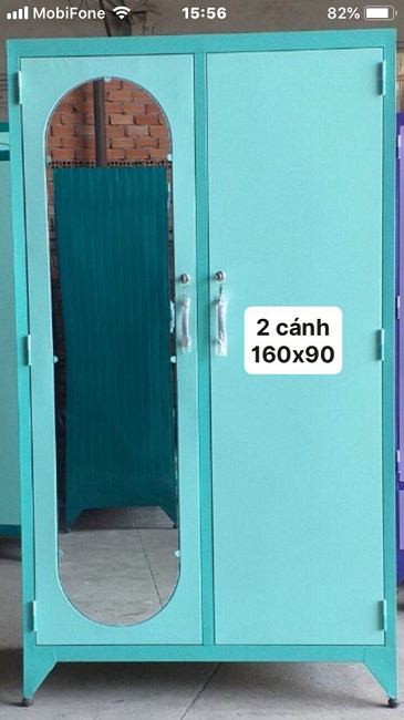Tủ Quần Áo Sắt PT062