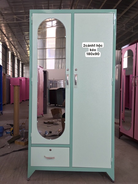 Tủ Quần Áo Sắt PT063