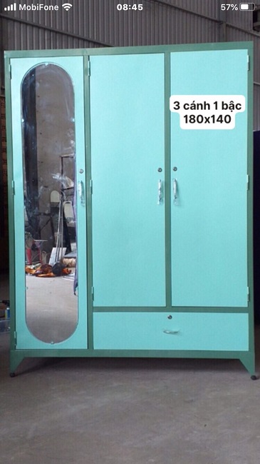 Tủ Quần Áo Sắt PT068