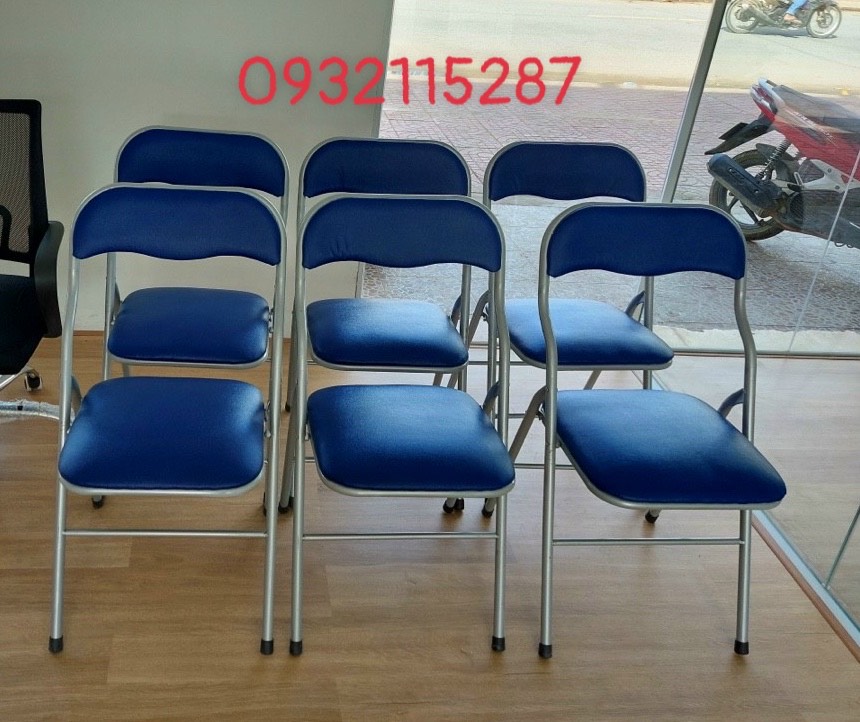 GHẾ XẾP THÁI KHUNG INOX LƯNG THẤP