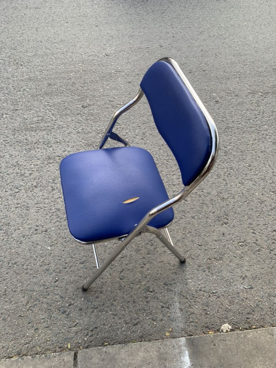 GHẾ XẾP THÁI KHUNG INOX LƯNG THẤP