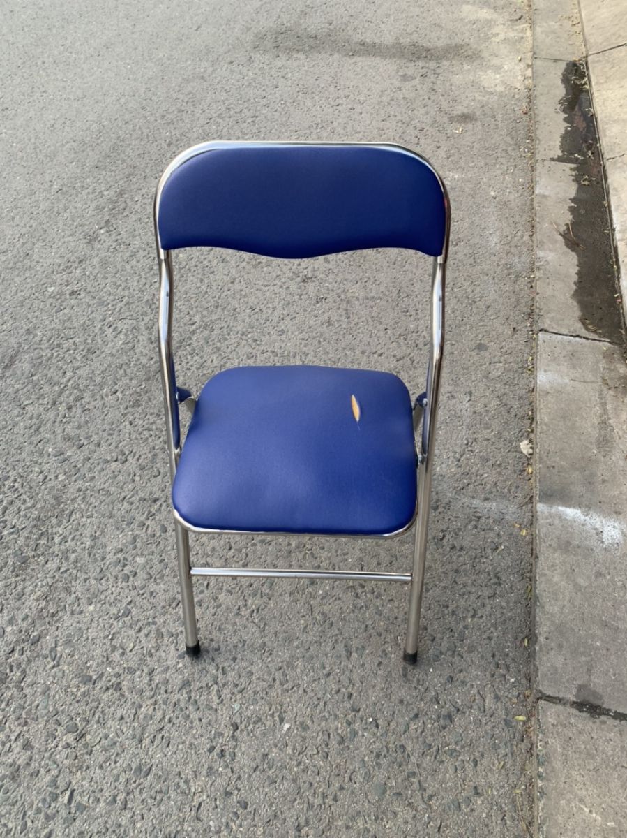 GHẾ XẾP THÁI KHUNG INOX LƯNG THẤP