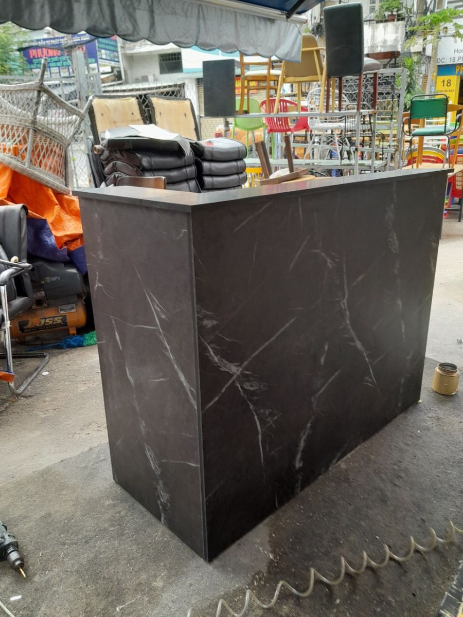 QUẦY LỄ TÂN GIẢ ĐÁ KÍCH THƯỚC NHỎ PT997