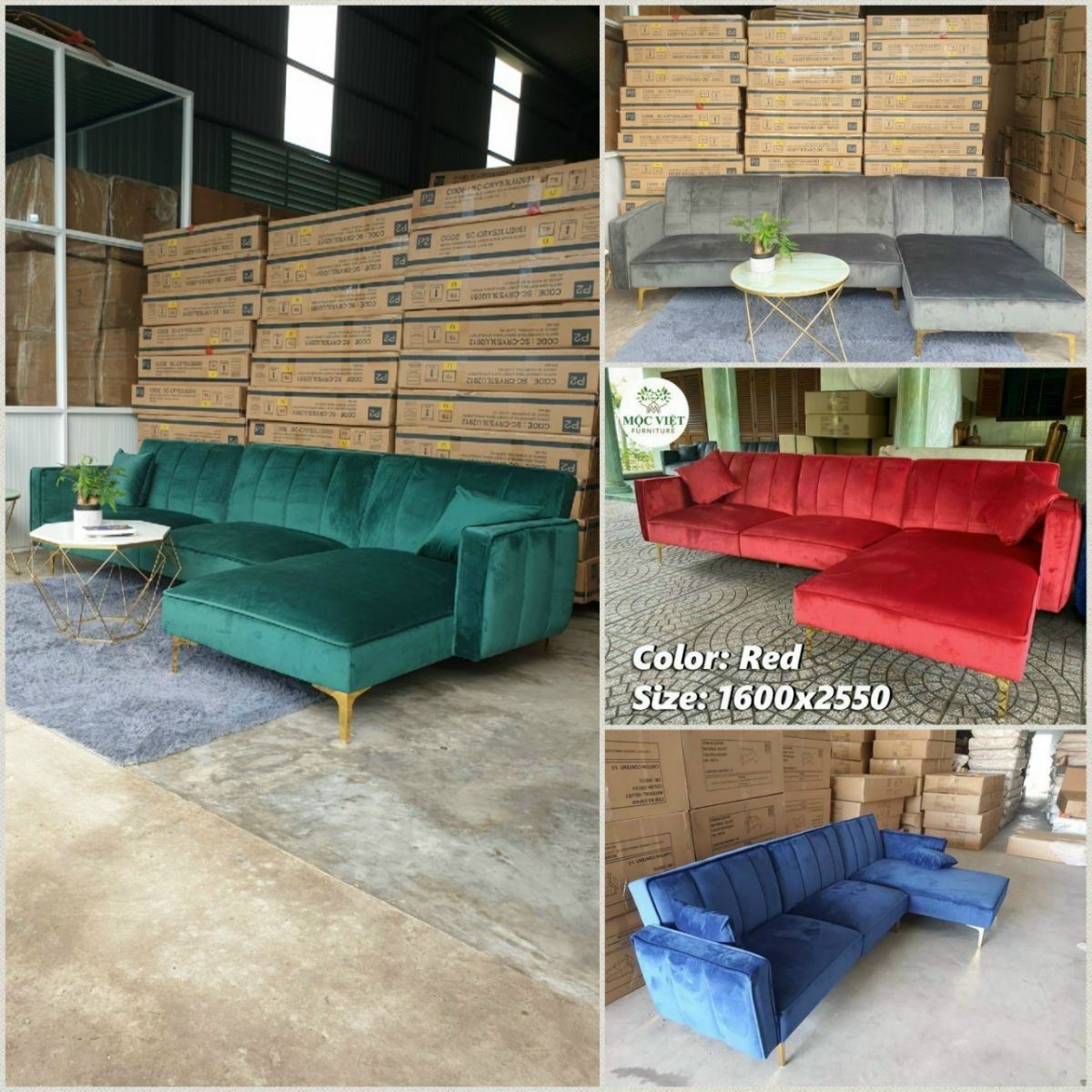 Sofa góc L rộng SFPT002