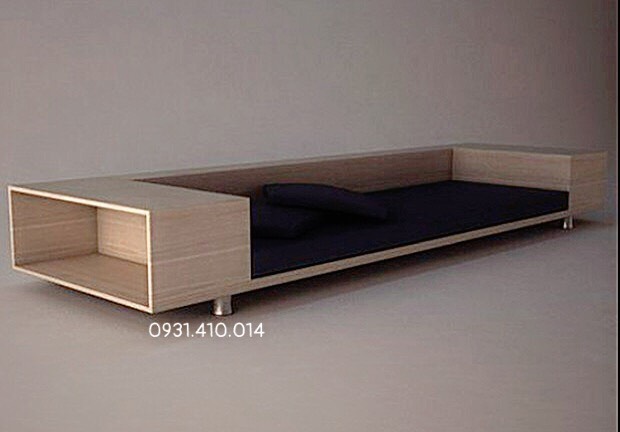 Sofa bệt khung gỗ kiểu Nhật