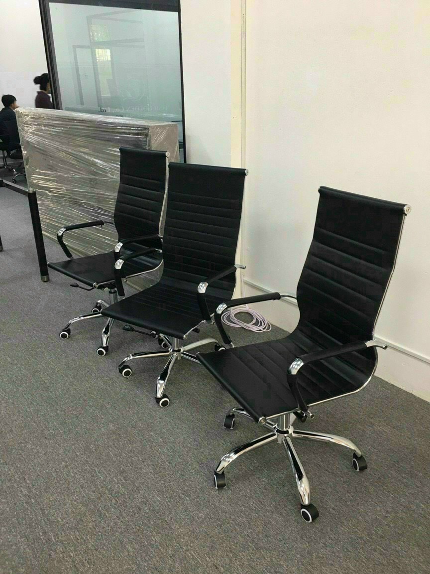 ghế chân xoay da lưng cao pt1011