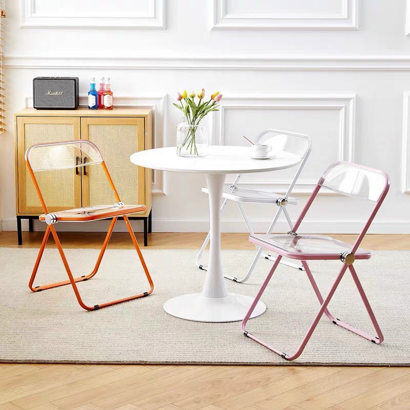 Ghế gấp trong suốt Acrylic cao cấp PT1022