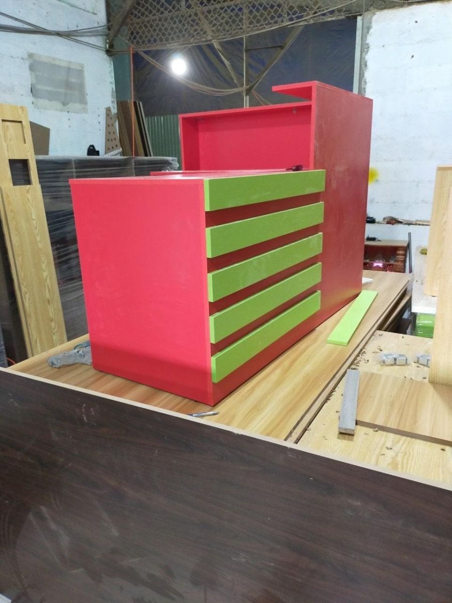 quầy lễ tân đẹp nhỏ gọn PT1023