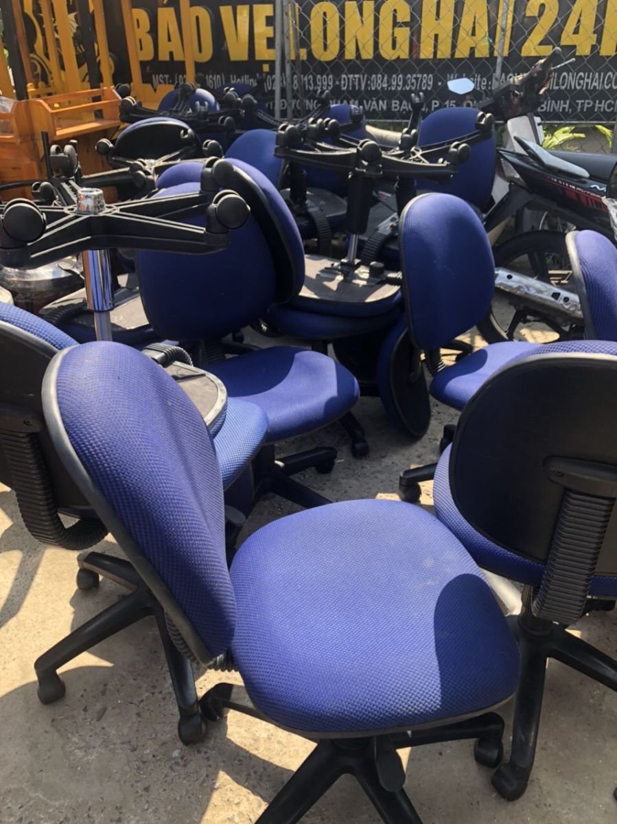 ghế xoay nhân viên không tay ( Hàng Thanh Lý mới 90% )