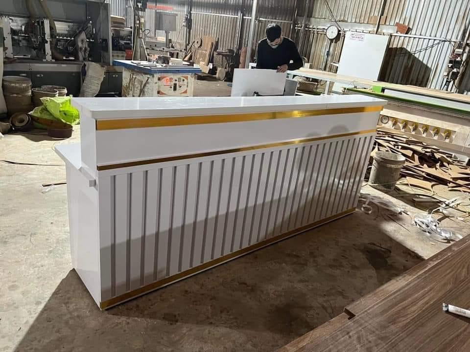 Quầy lễ tân đơn giản sang trọng dành cho khách sạn, spa