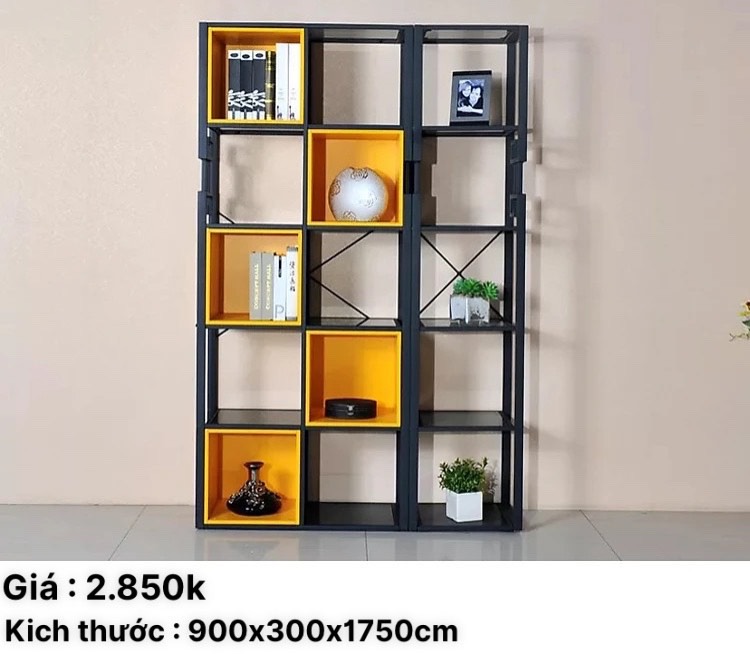 Kệ Trang Trí Phòng Khách PT06